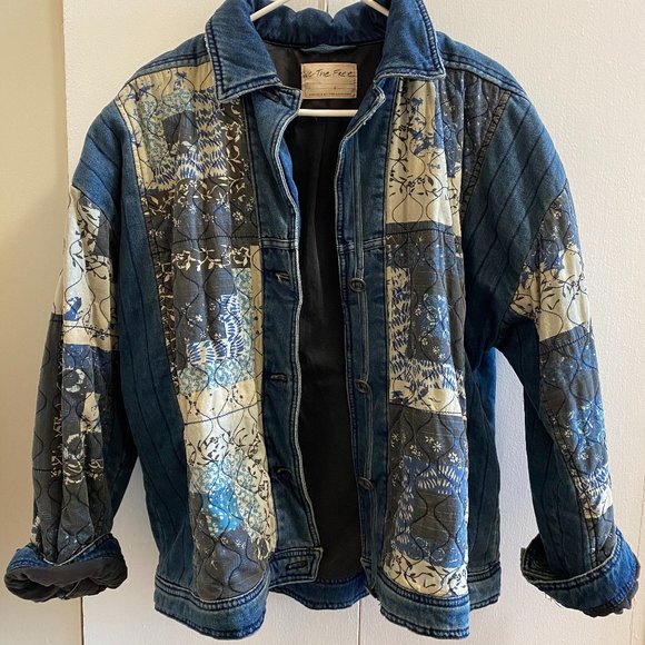 we the free pieced together jacket Off 